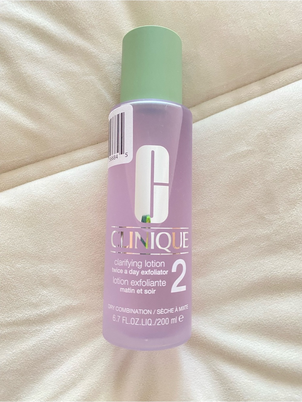 Clinique Clarifying Lotion 2 - Lavender Bottle with Mint Cap